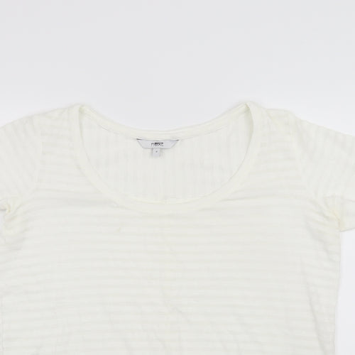 NEXT Womens White   Basic T-Shirt Size 8
