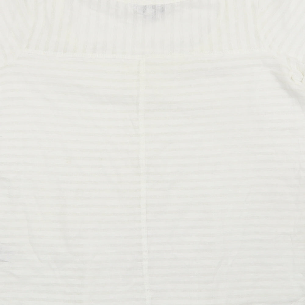 NEXT Womens White   Basic T-Shirt Size 8