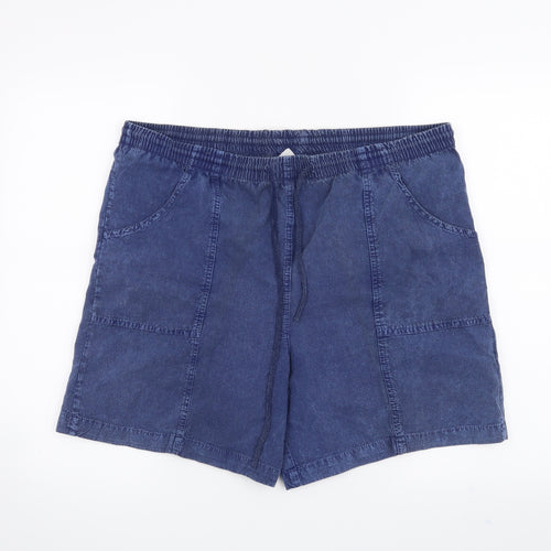 Cascade Mens Blue   Chino Shorts Size S