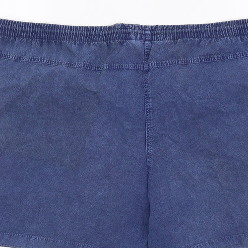 Cascade Mens Blue   Chino Shorts Size S