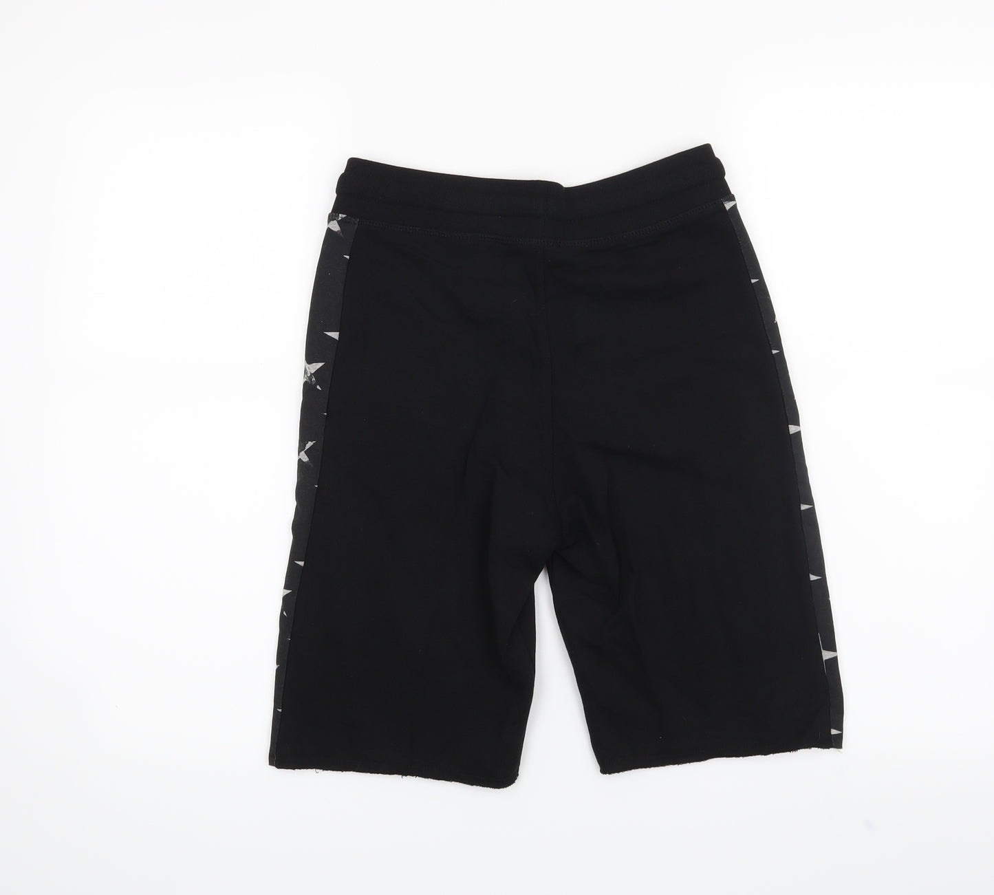 H&M Boys Black   Sweat Shorts Size 11 Years