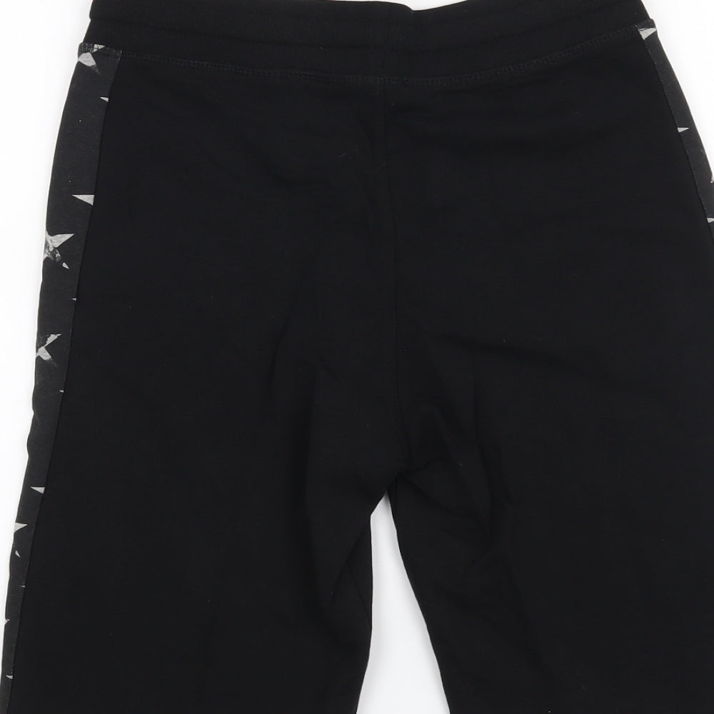 H&M Boys Black   Sweat Shorts Size 11 Years