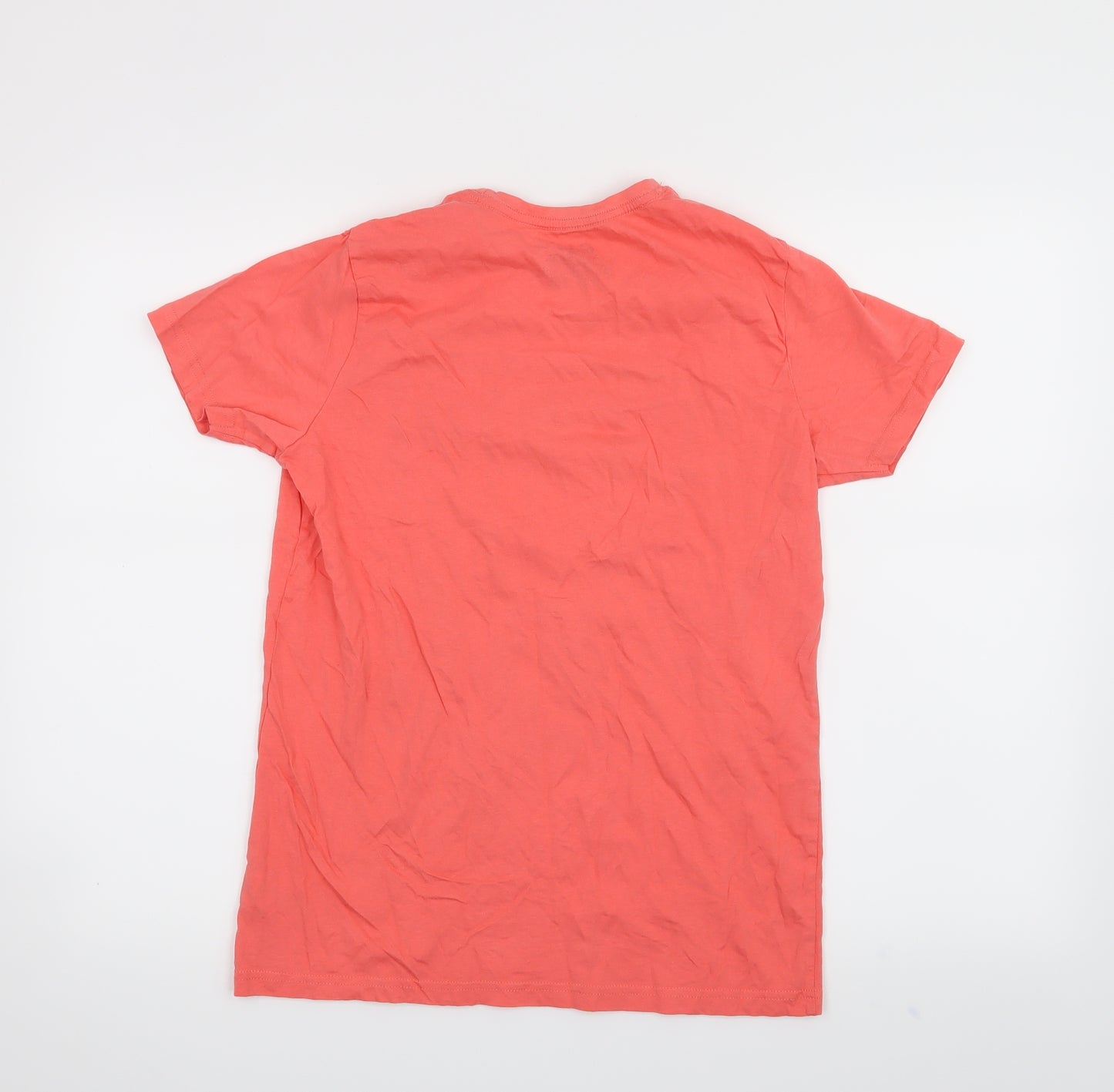 Rebel Boys Pink   Basic T-Shirt Size 12-13 Years