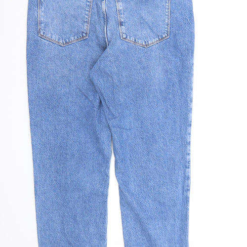 New Look Womens Blue  Denim Straight Jeans Size 16 L28 in