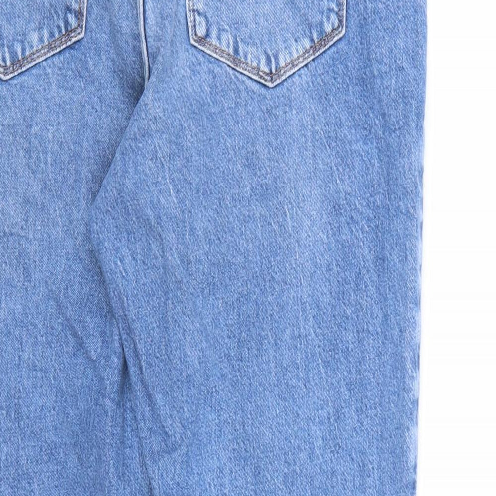 New Look Womens Blue  Denim Straight Jeans Size 16 L28 in