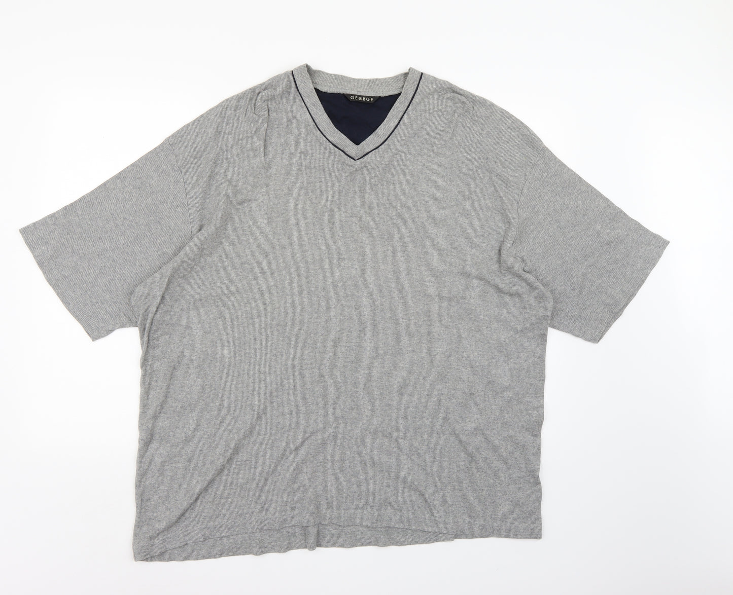 George Mens Grey    T-Shirt Size 2XL