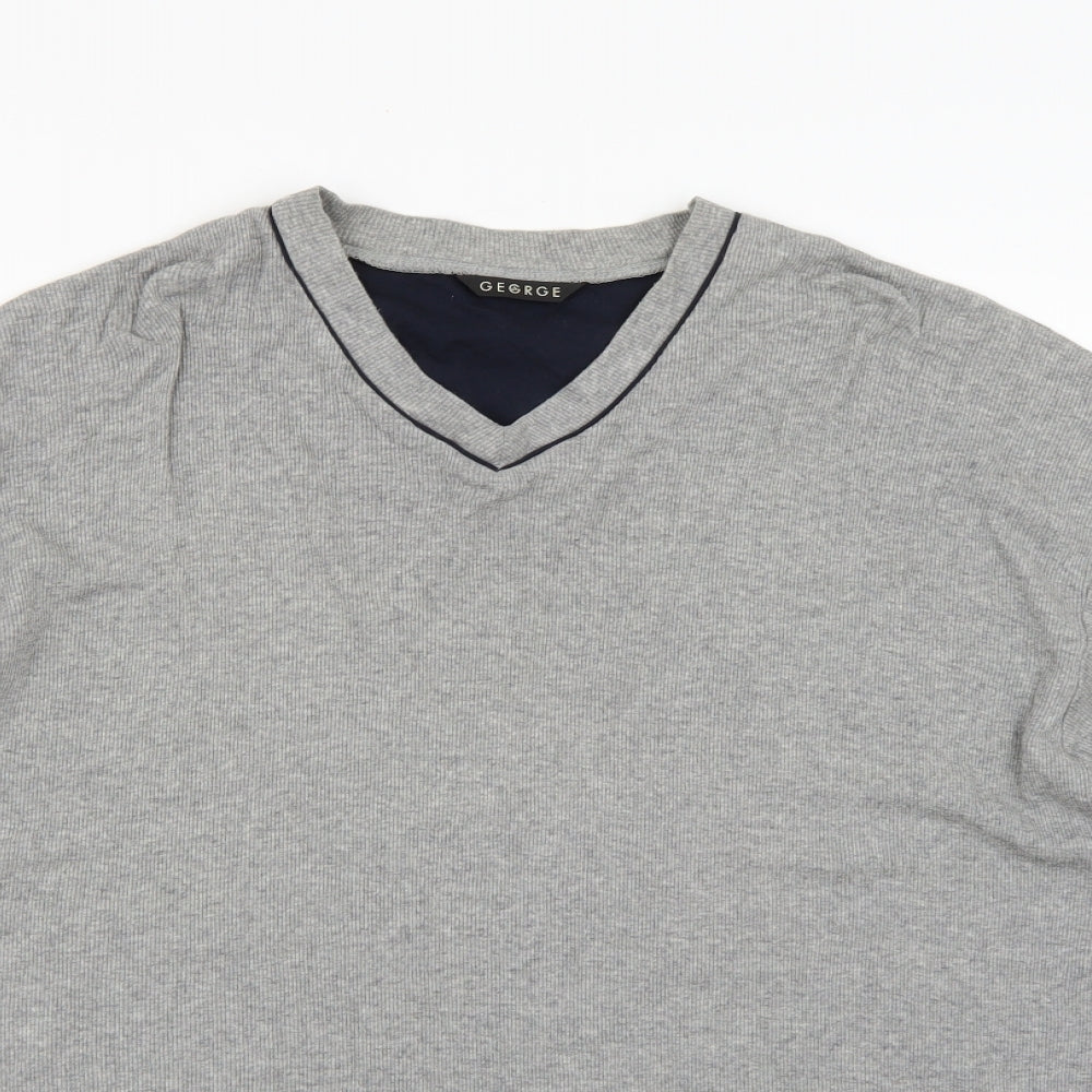 George Mens Grey    T-Shirt Size 2XL