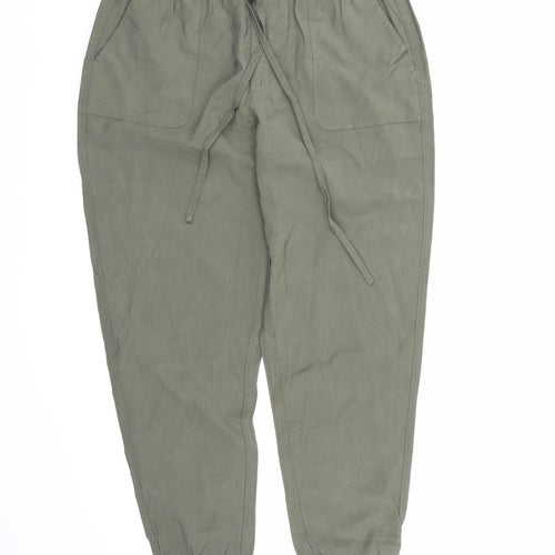 BC Clothing Womens Green   Harem Trousers Size 14 L26 in