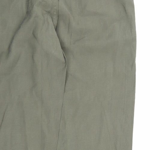 BC Clothing Womens Green   Harem Trousers Size 14 L26 in