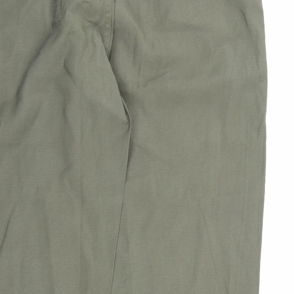 BC Clothing Womens Green   Harem Trousers Size 14 L26 in
