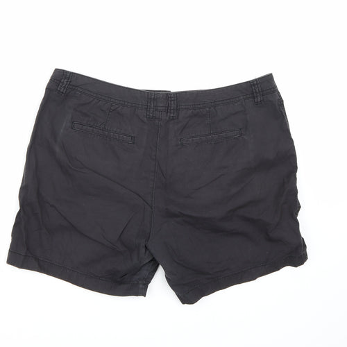 F&F Womens Black   Chino Shorts