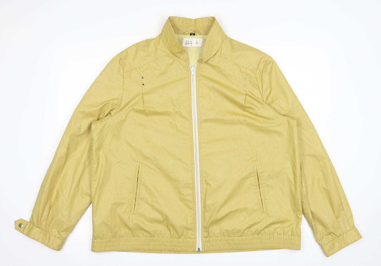 Preworn Womens Yellow   Jacket Coat Size 16
