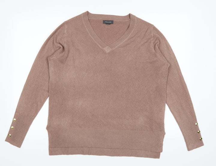 Primark Womens Brown   Pullover Jumper Size M