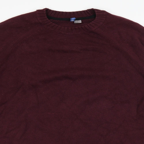 Divided by H&M Womens Red   Pullover Jumper Size L