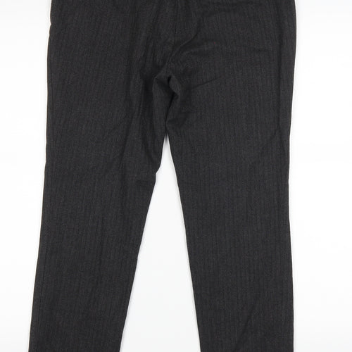 Zara Womens Grey   Trousers  Size 38 L25 in