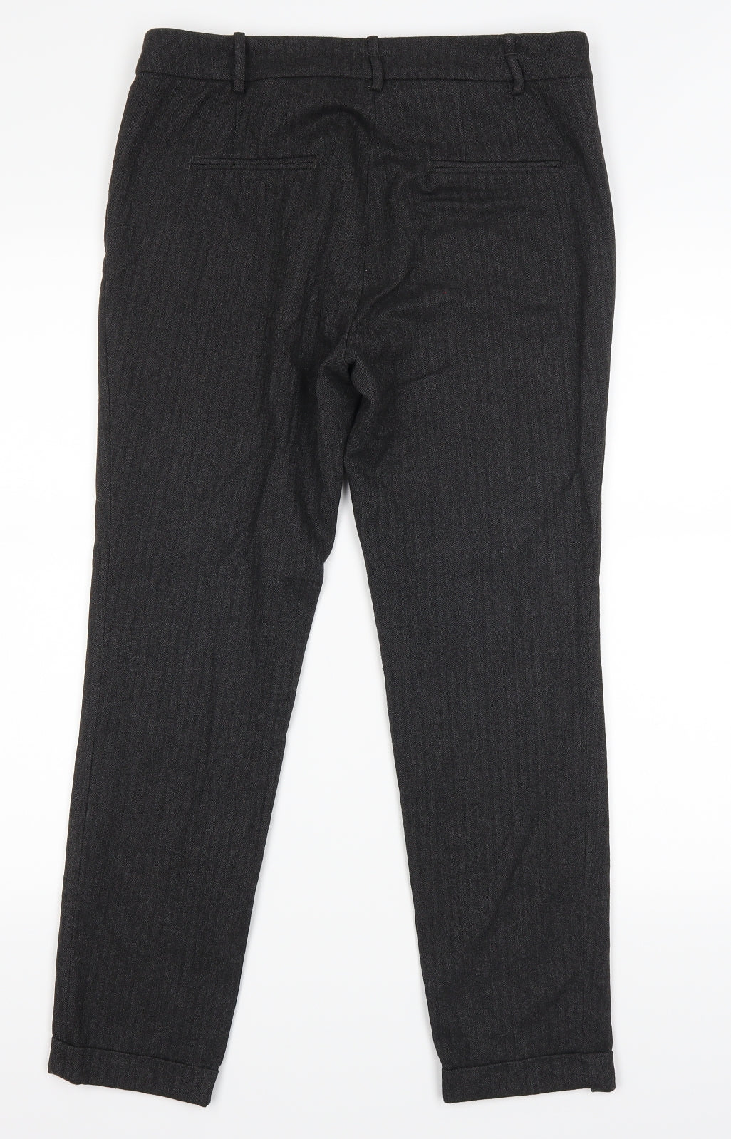 Zara Womens Grey   Trousers  Size 38 L25 in