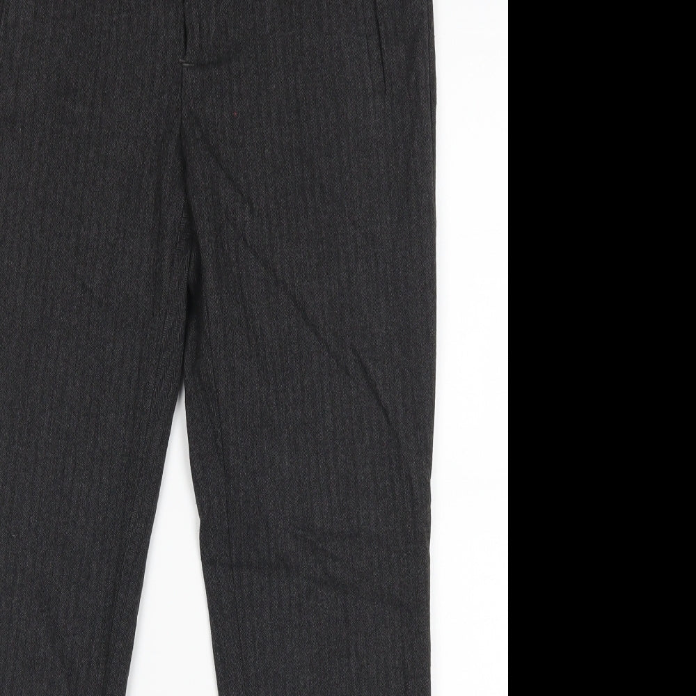 Zara Womens Grey   Trousers  Size 38 L25 in
