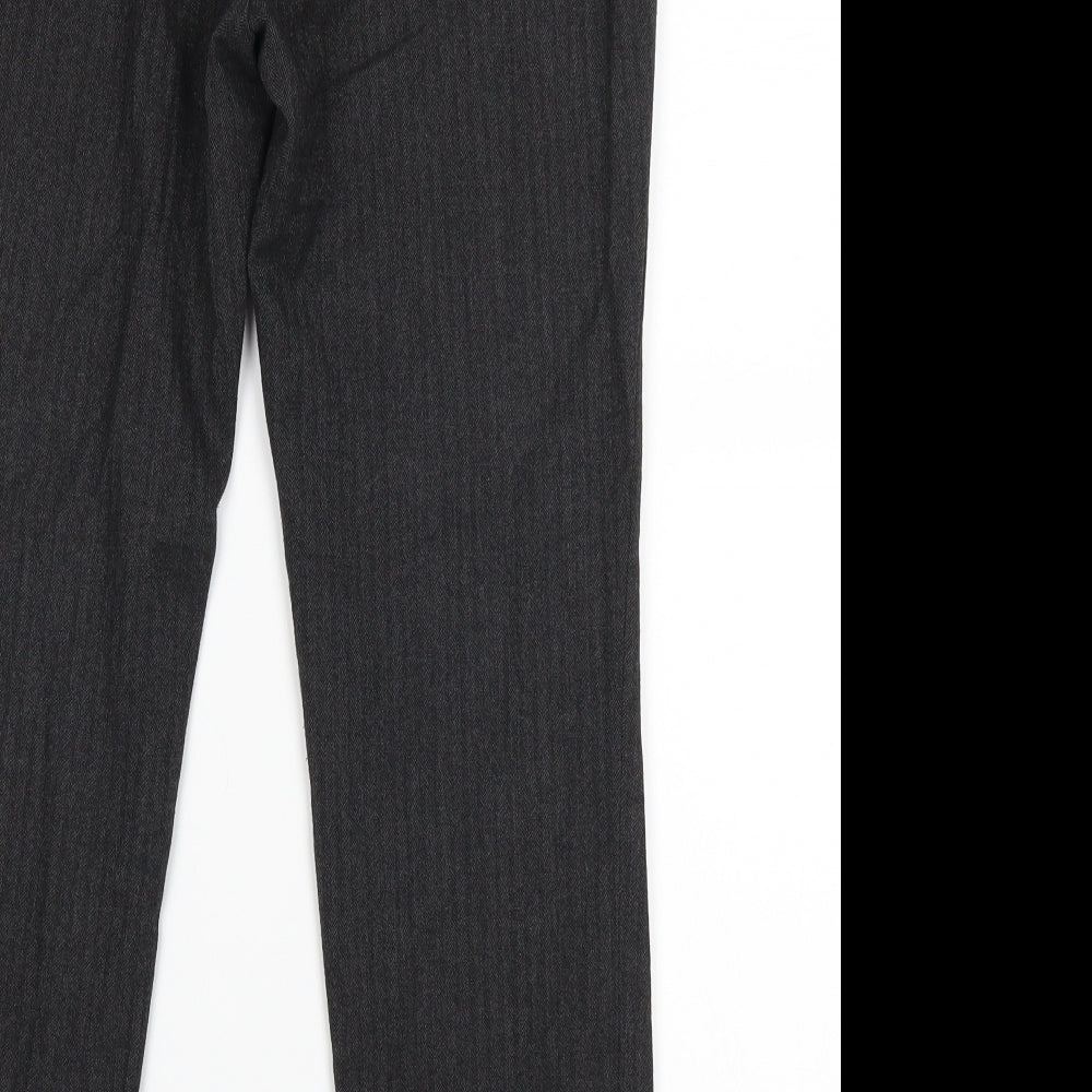 Zara Womens Grey   Trousers  Size 38 L25 in