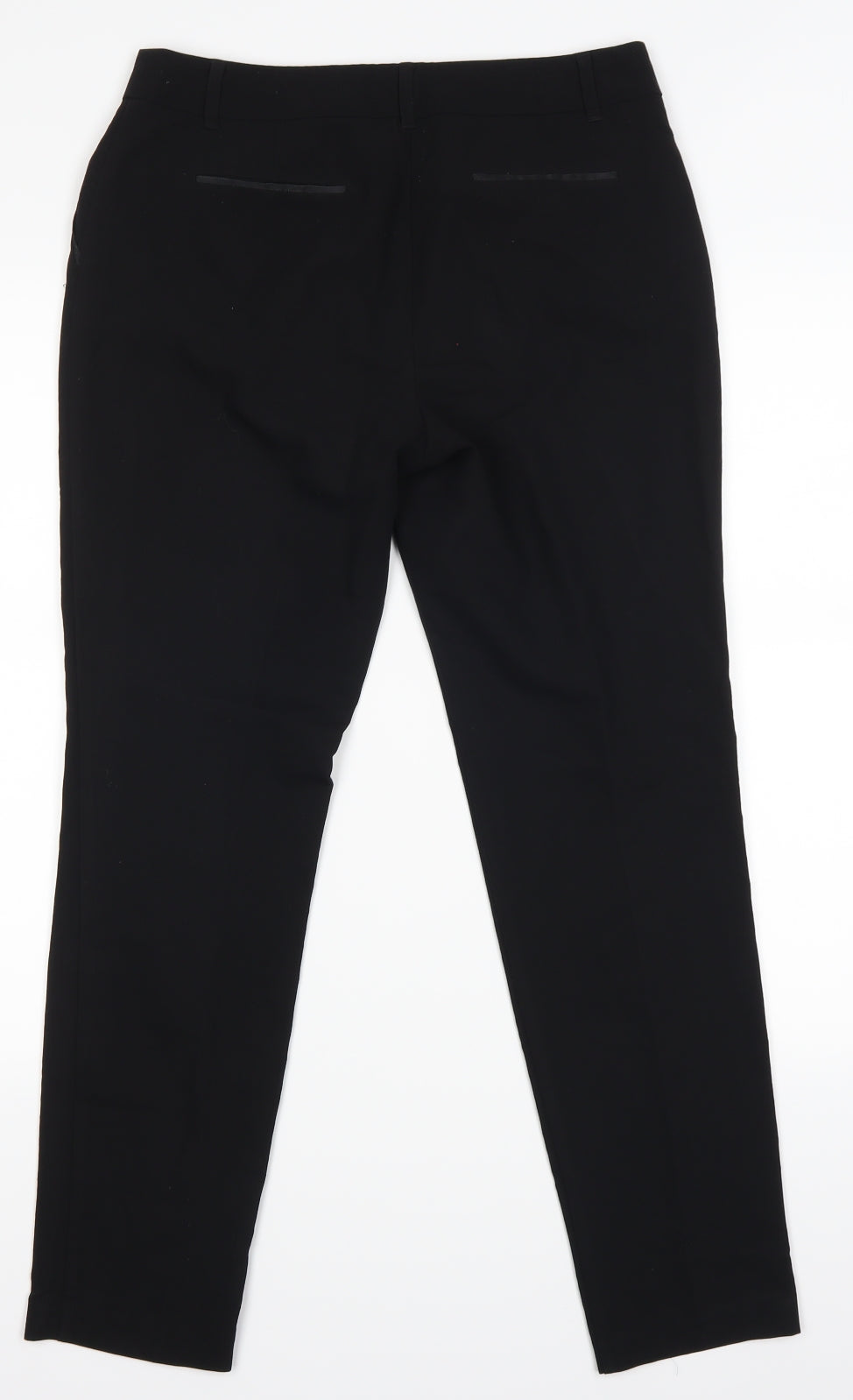 NEXT Womens Black   Trousers  Size 8 L27 in