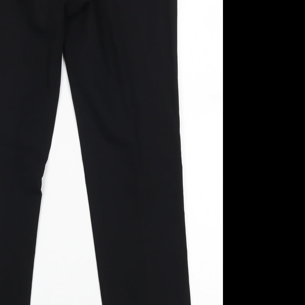 NEXT Womens Black   Trousers  Size 8 L27 in
