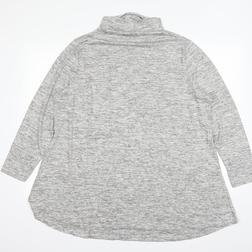 CELLBES Womens Grey   Pullover Jumper Size 20