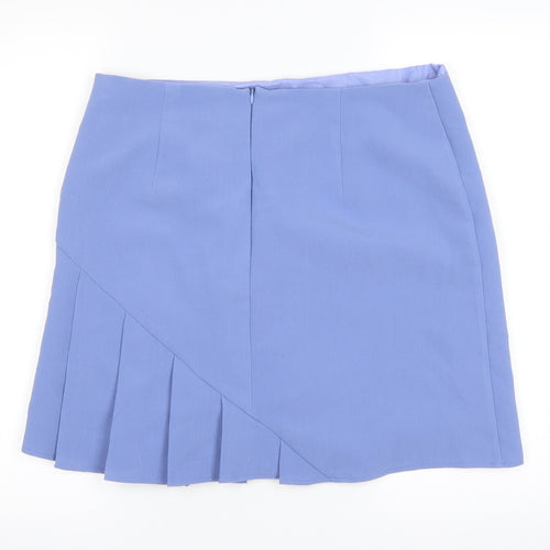 F&F Womens Blue   A-Line Skirt Size 14