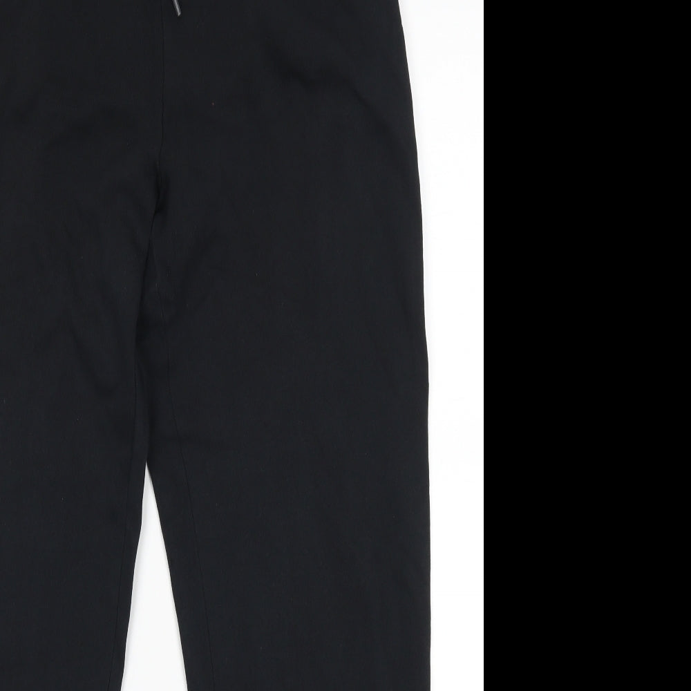 Preworn Womens Black   Jogger Trousers Size 29 in L28 in