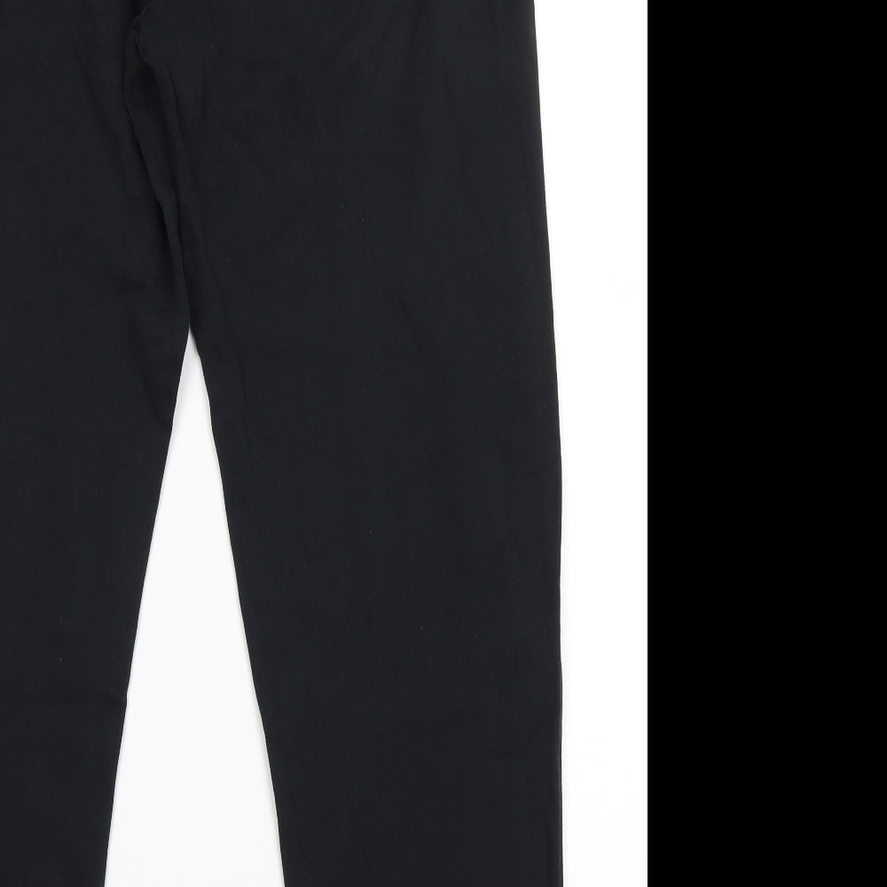 Preworn Womens Black   Jogger Trousers Size 29 in L28 in