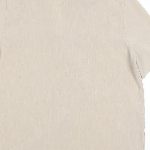 Berkertex Womens Brown   Basic Button-Up Size 16