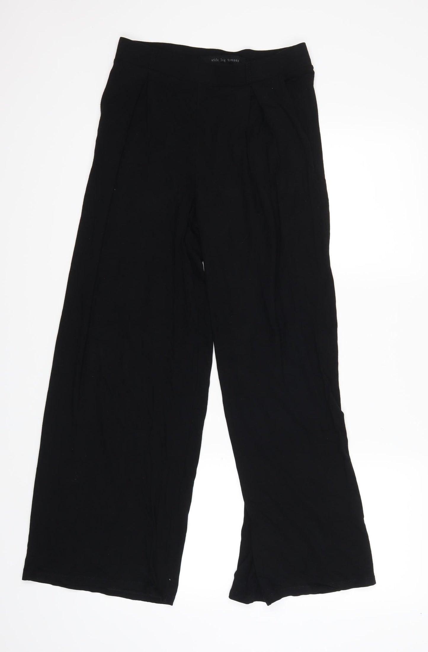 NEXT Womens Black   Trousers  Size 8 L25 in
