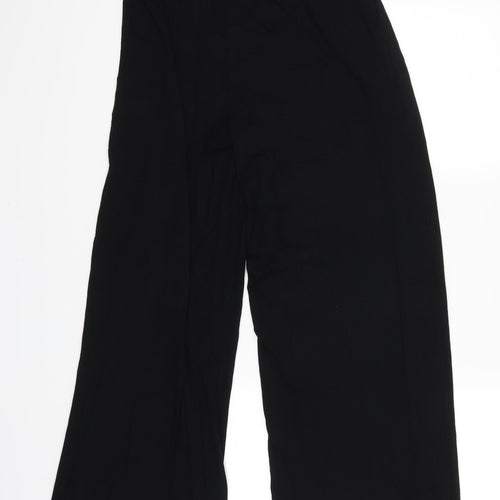 NEXT Womens Black   Trousers  Size 8 L25 in