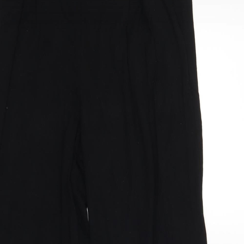 NEXT Womens Black   Trousers  Size 8 L25 in