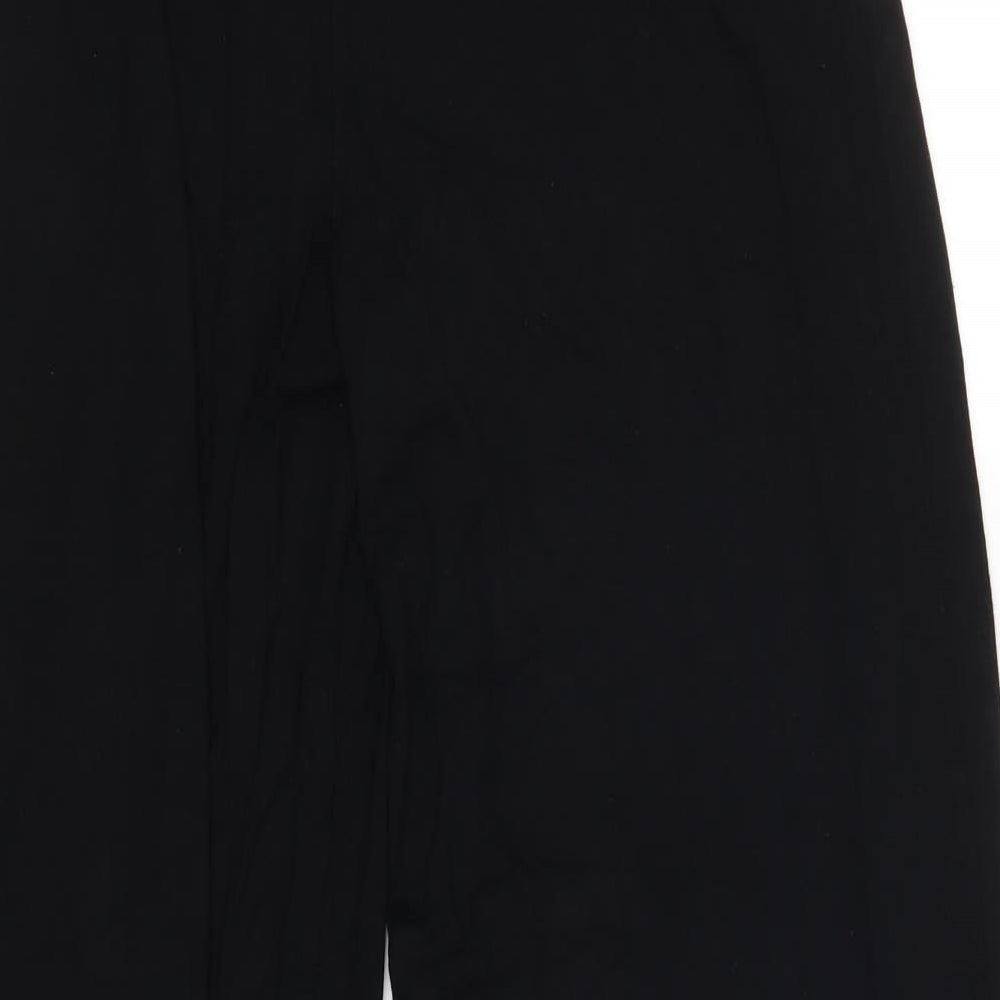 NEXT Womens Black   Trousers  Size 8 L25 in