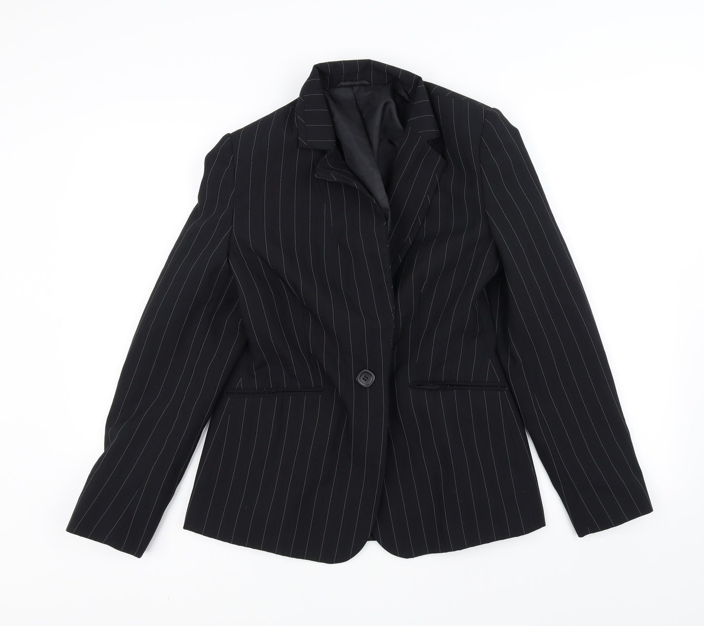 Florence  Fred Womens Black   Jacket Coat Size 10