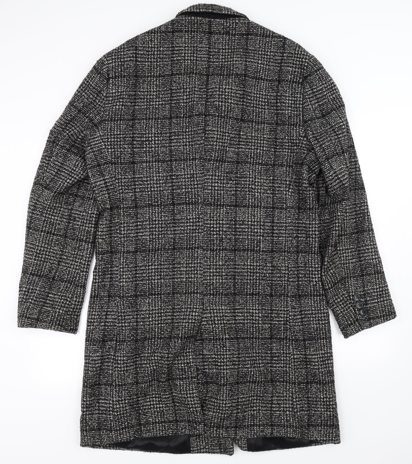 Primark Womens Black   Overcoat Coat Size L