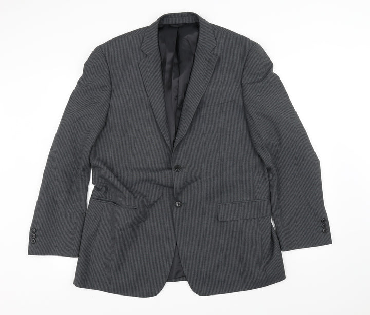 Jack Reid Mens Grey Jacket Suit Jacket Size 42