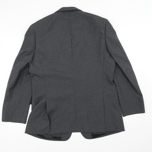 Jack Reid Mens Grey   Jacket Suit Jacket Size 42