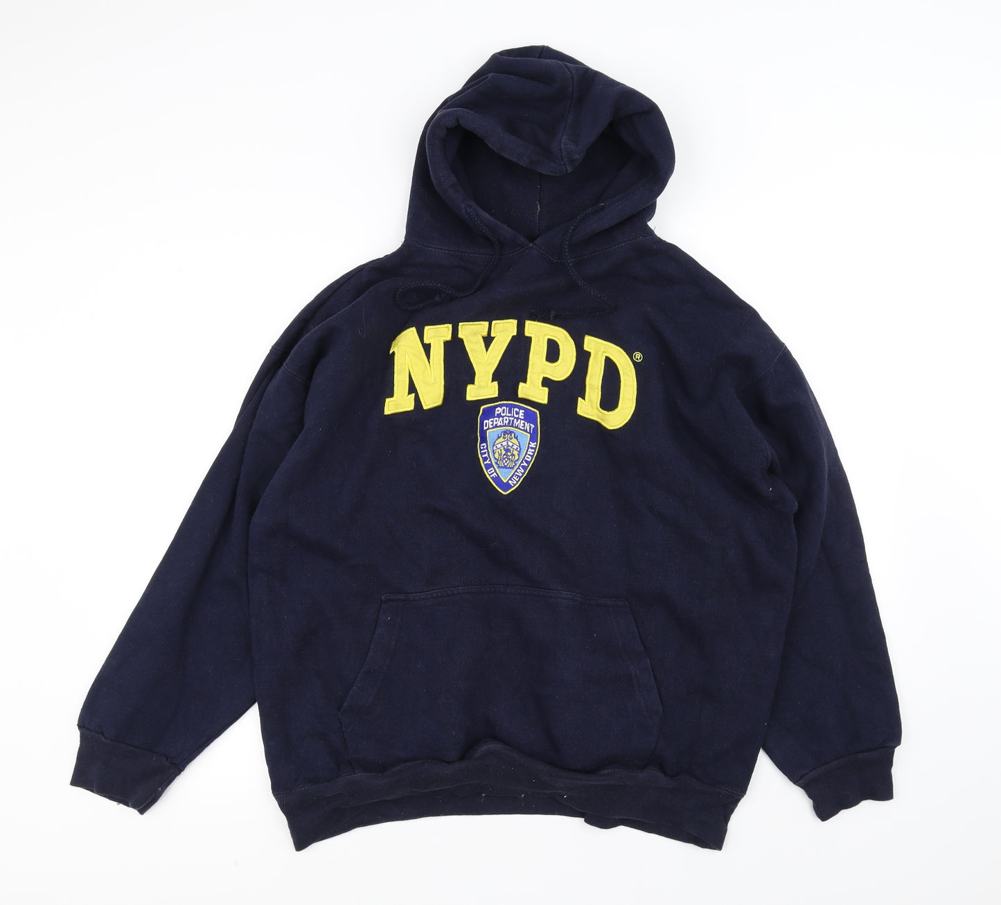 Popular Mens Blue   Pullover Hoodie Size XL