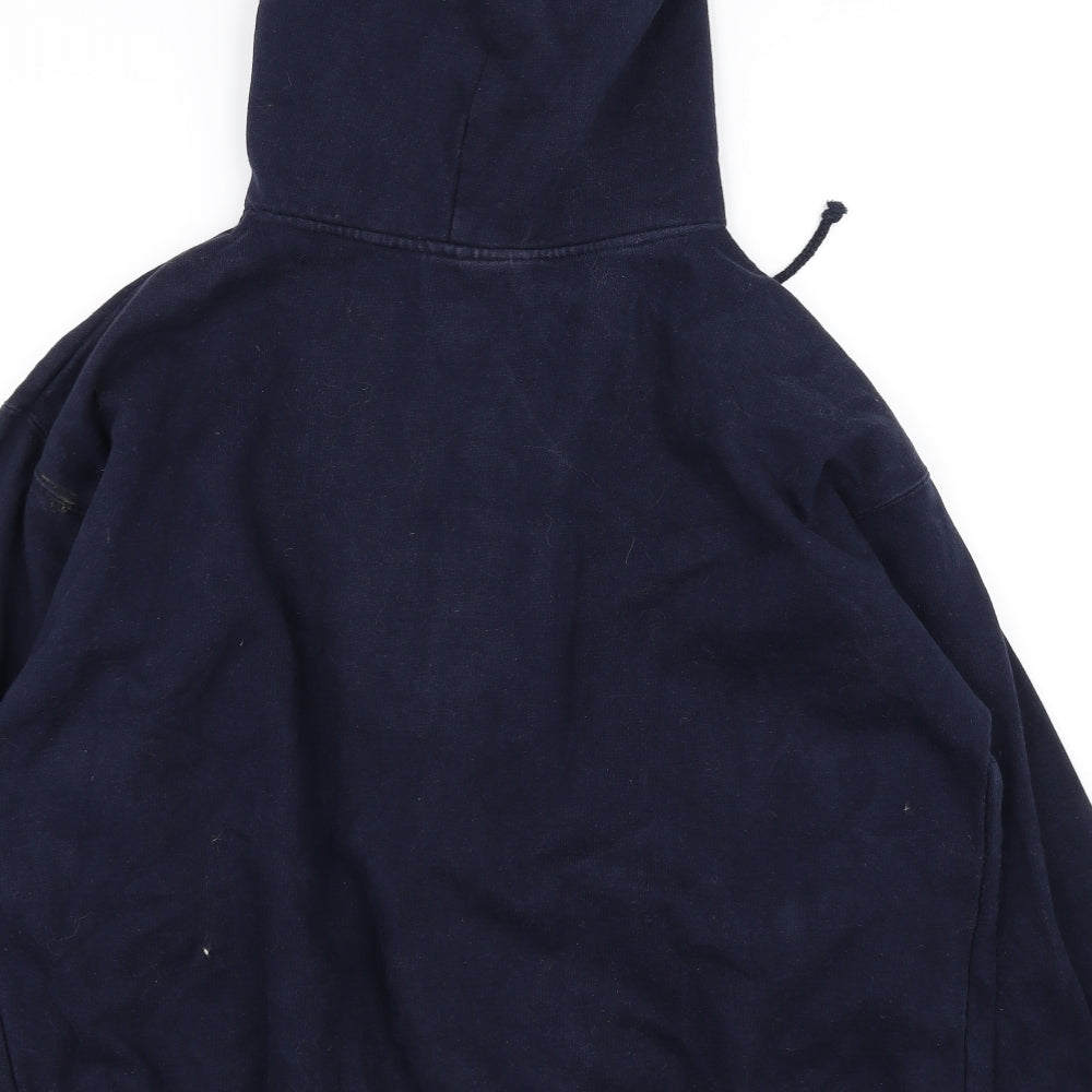Popular Mens Blue   Pullover Hoodie Size XL