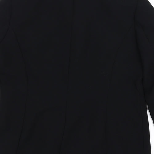Smith Collection Womens Black   Overcoat Coat Size 12
