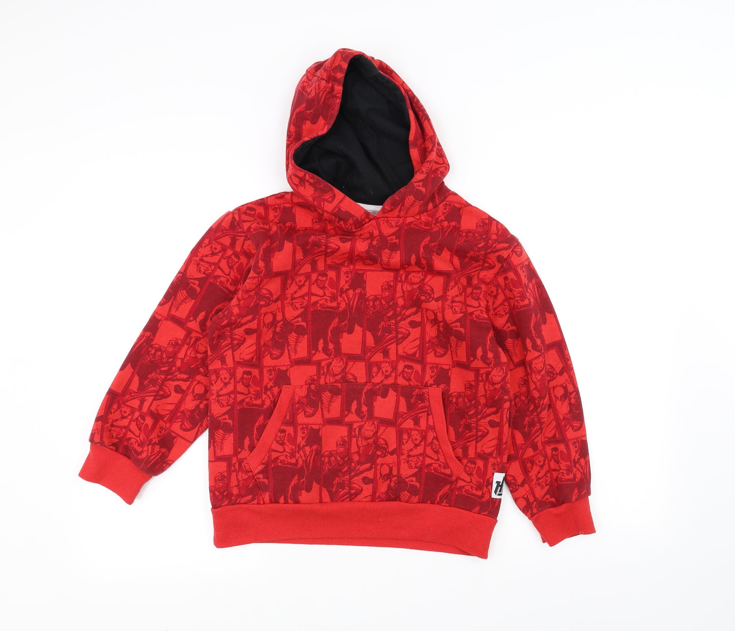 Marvel Boys Red   Pullover Hoodie Size 9-10 Years