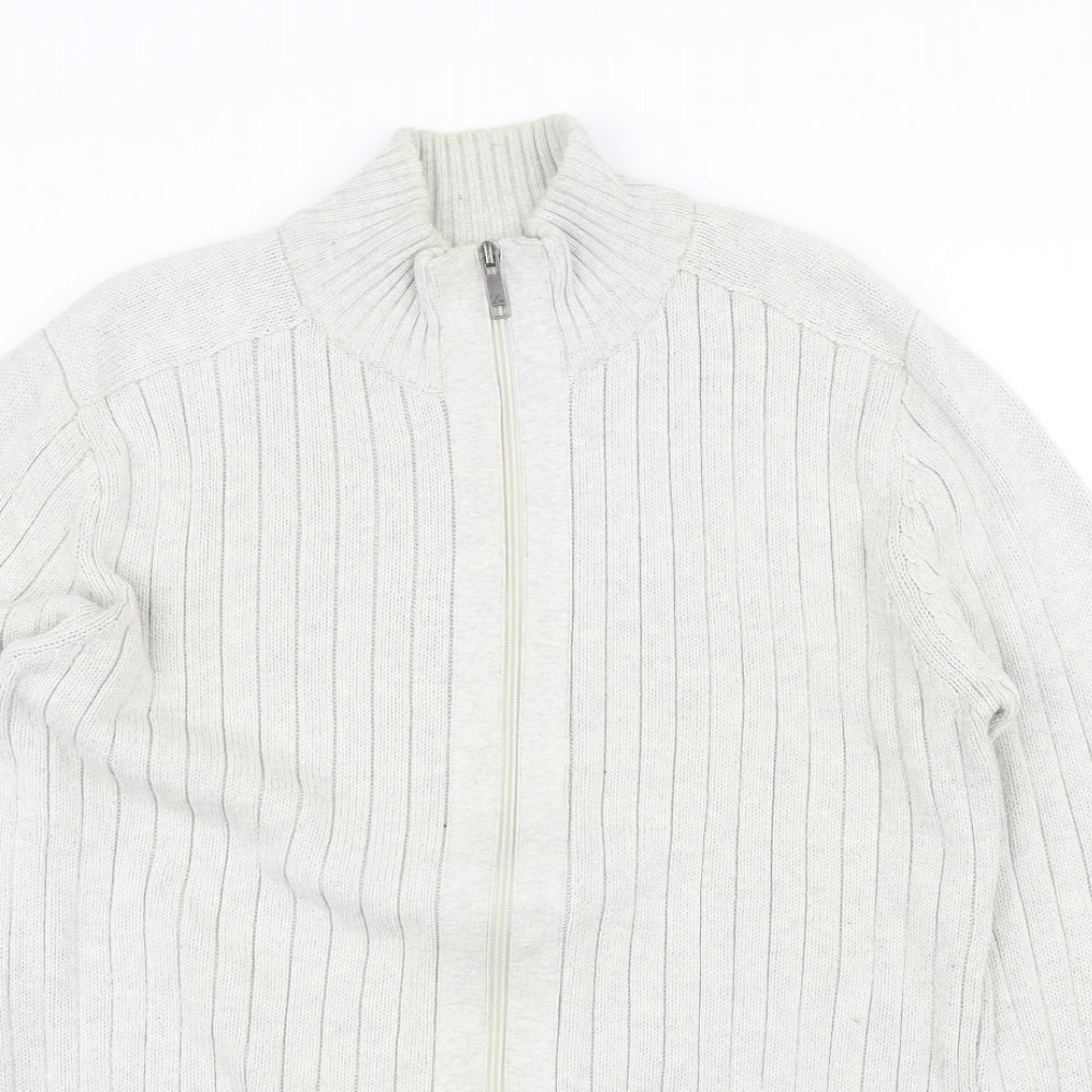 Angelo Litrico Mens White   Jacket  Size L