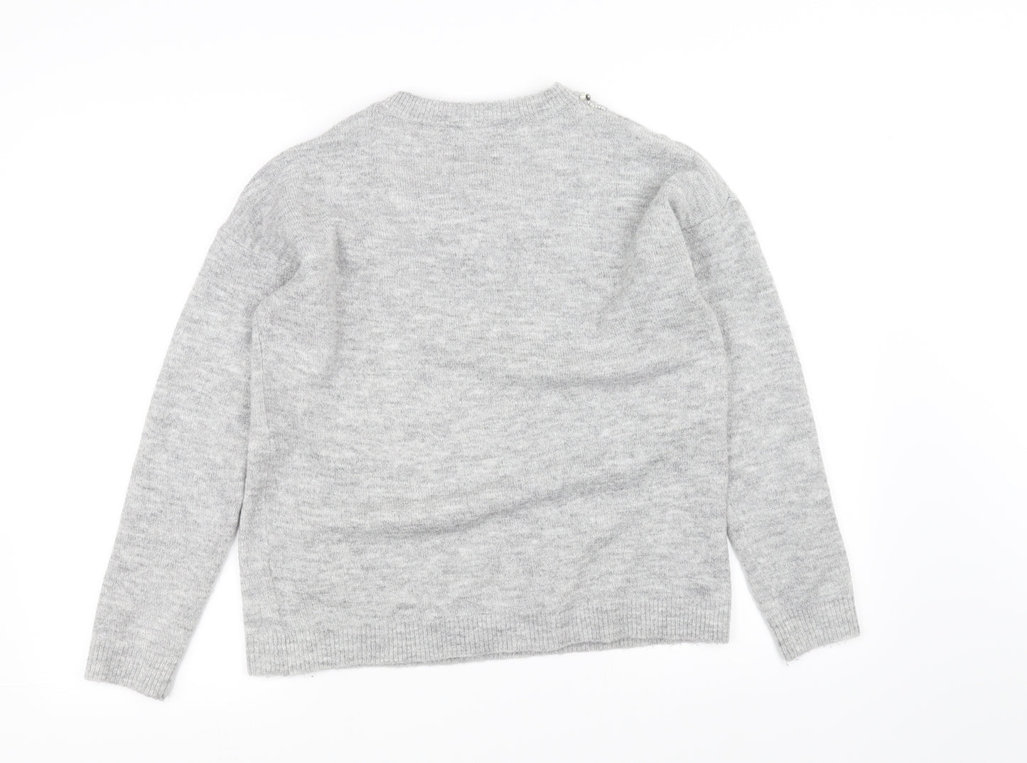 Dorothy Perkins Womens Grey   Pullover Jumper Size 14