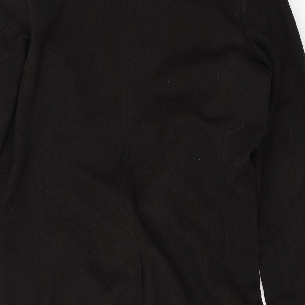 Zara Mens Brown   Overcoat Coat Size XL