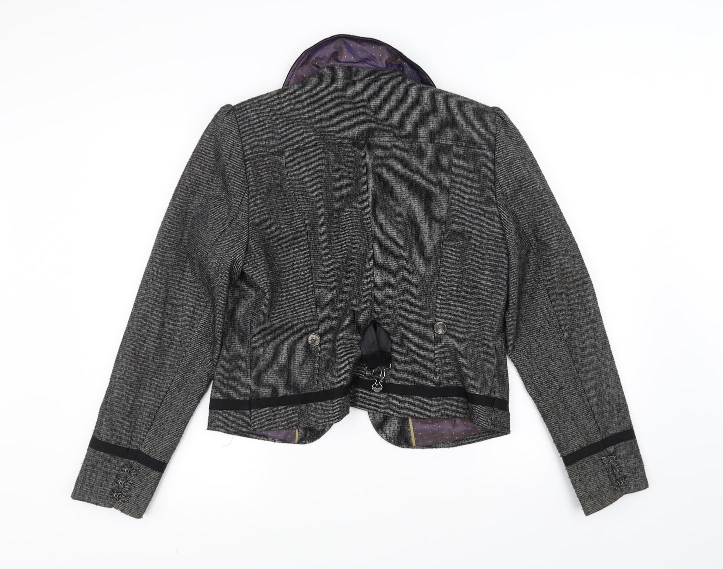 NEXT Womens Grey   Overcoat Coat Size M