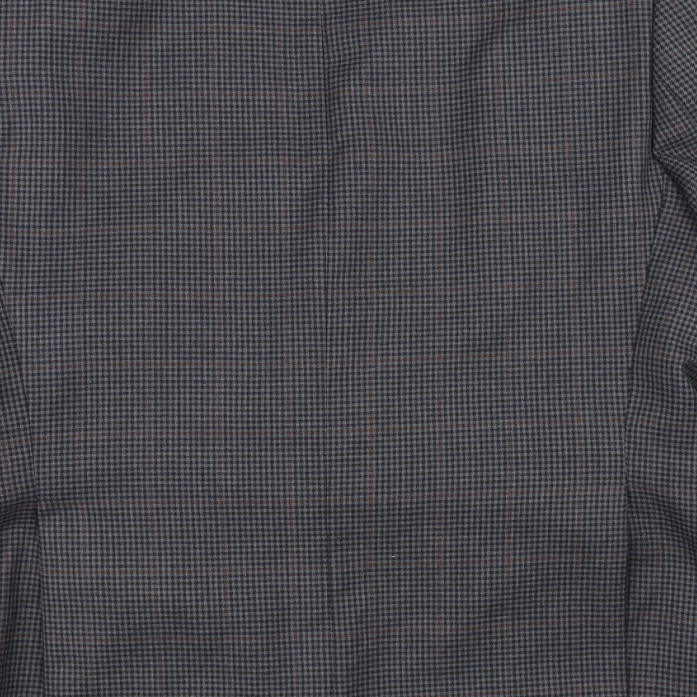 Preworn Mens Grey   Jacket Suit Jacket Size 44
