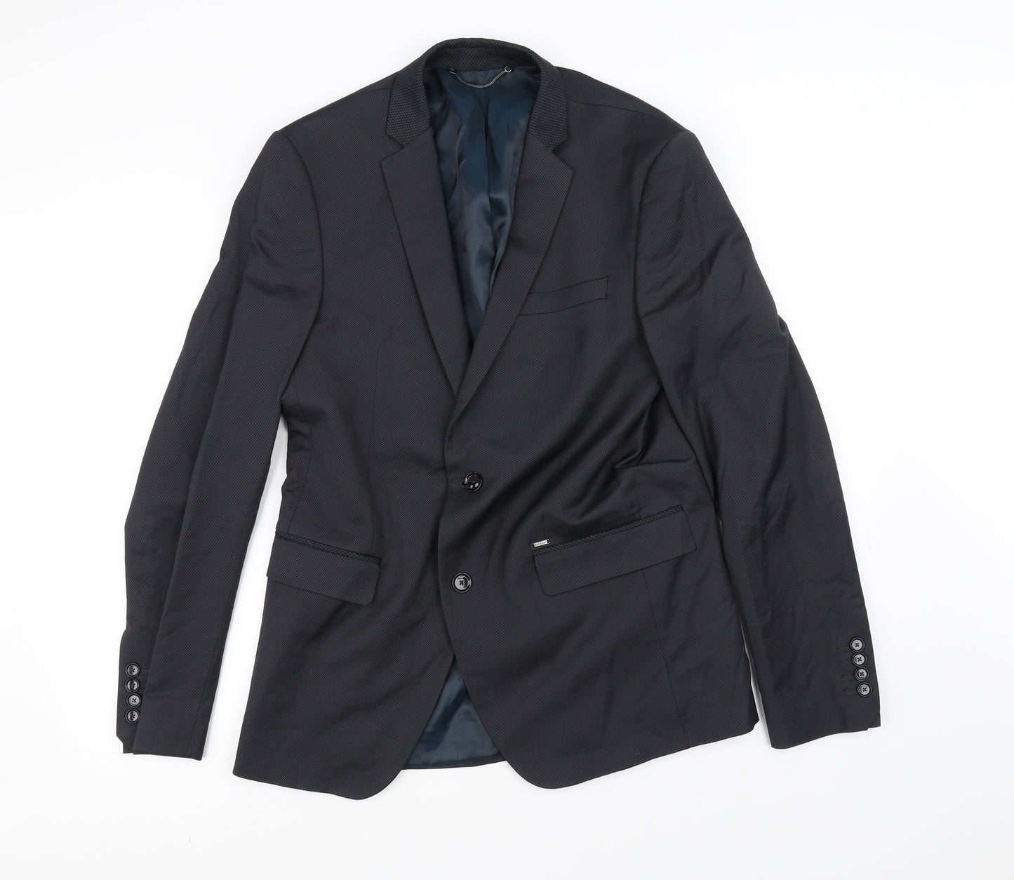 Zara Mens Grey   Jacket Suit Jacket Size 40