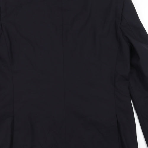Zara Mens Blue   Jacket Suit Jacket Size 40