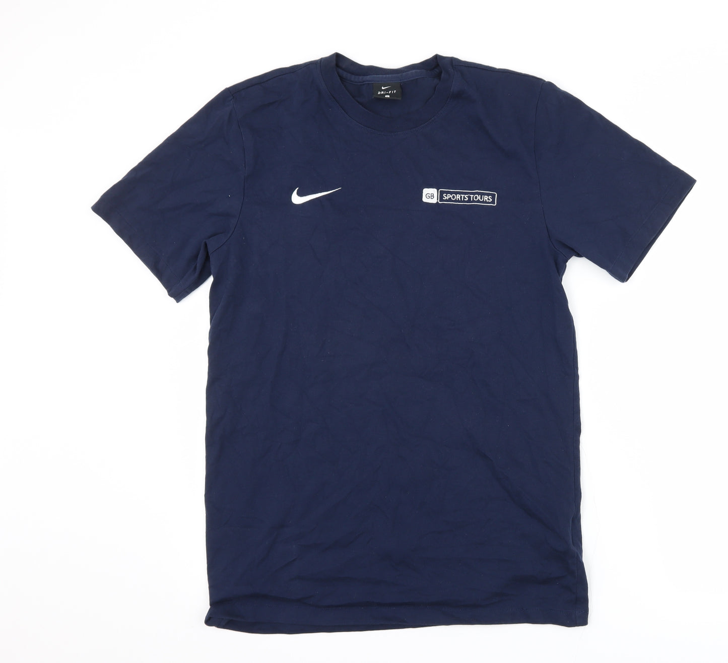 Nike Mens Blue    T-Shirt Size S  - gb sports tours