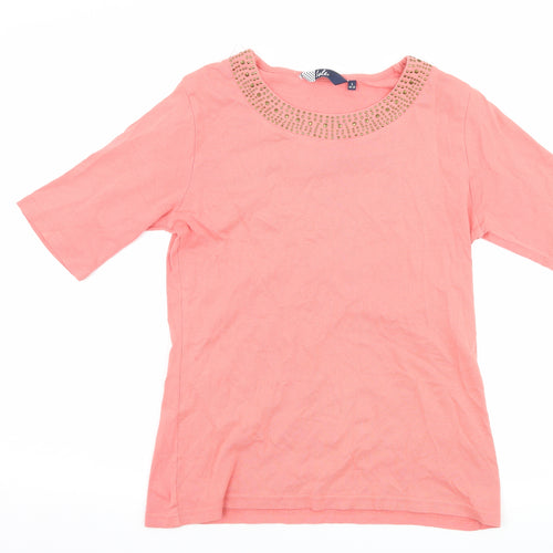 isle Womens Pink   Basic T-Shirt Size S